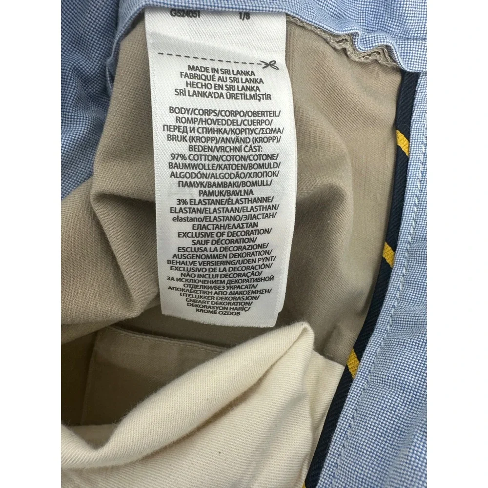 Polo Ralph Lauren Mens 40x32 Tan Khaki Stretch Straight Fit The Polo Chino Pants